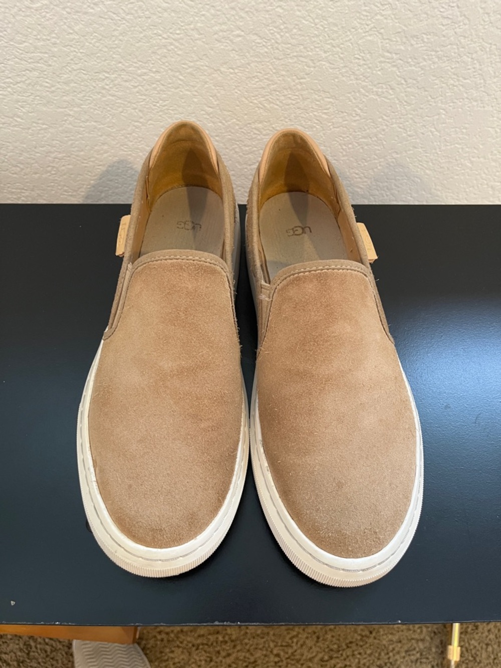 UGG Womens Chestnut Suede Slip-On Casual Loafers - Picture 2 of 8